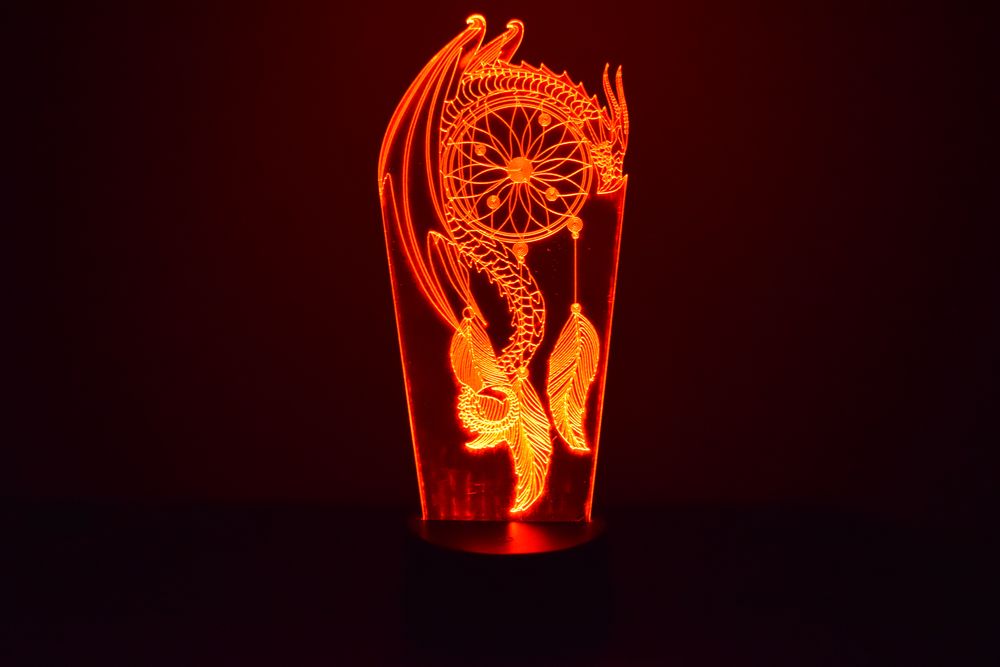 Gifts - LED Night Light Moon Table Lamp Decoration - BHDECOR