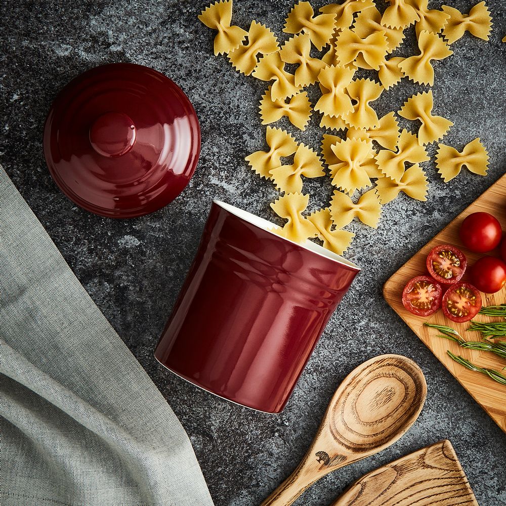 Food storage - Barbary & Oak 23cm Ceramic Storage Jar - RKW LTD - BARBARY & OAK