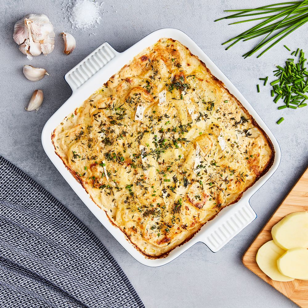 Platter and bowls - Barbary & Oak Foundry 26cm Ceramic Square Roaster - RKW LTD - BARBARY & OAK