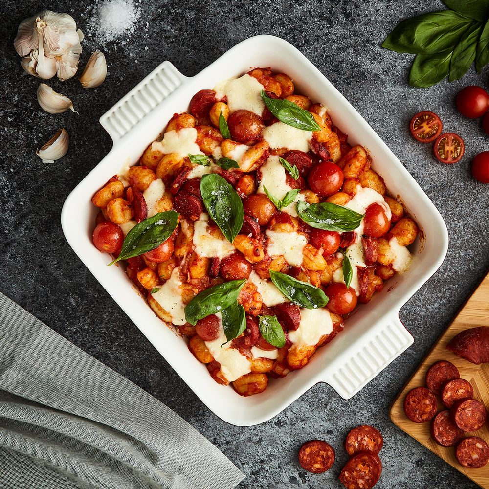 Platter and bowls - Barbary & Oak Foundry 26cm Ceramic Square Roaster - RKW LTD - BARBARY & OAK