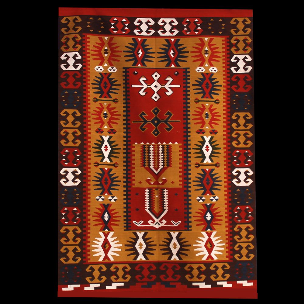 Autres tapis - Tapis Kilim en soie naturelle - TRESORIENT