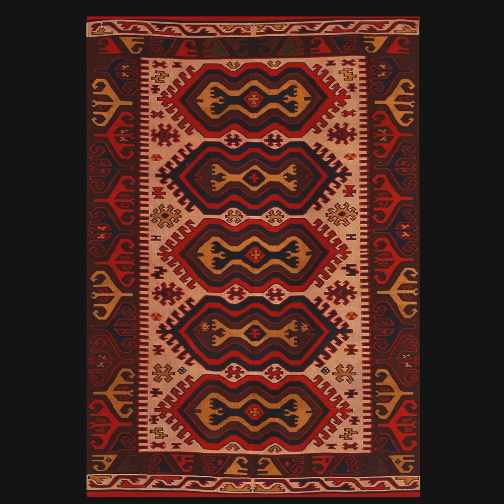 Autres tapis - Tapis Kilim en soie naturelle - TRESORIENT