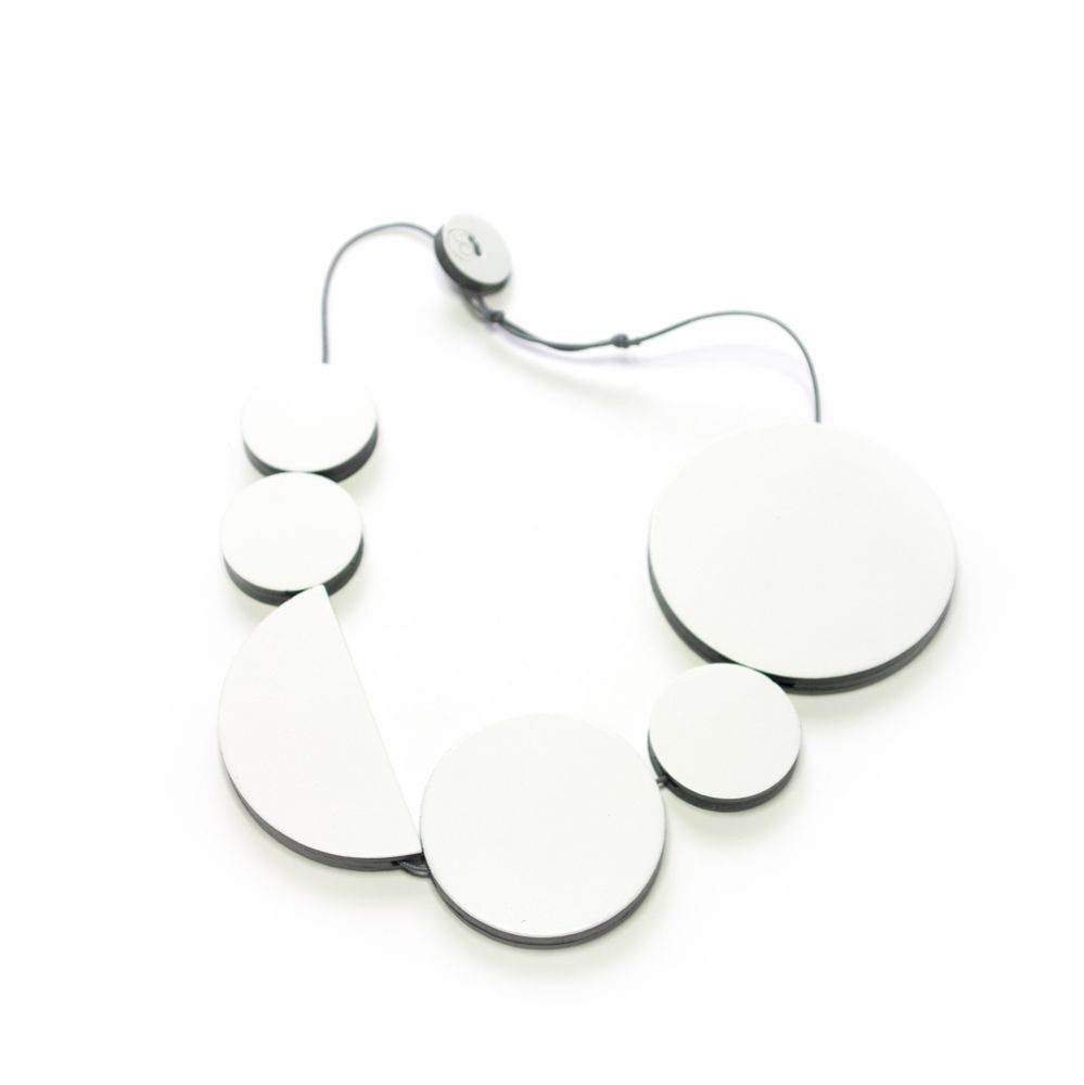 Jewelry - Leather jewelry - BAUHAUS necklace - SOPHIE • TERRIERE