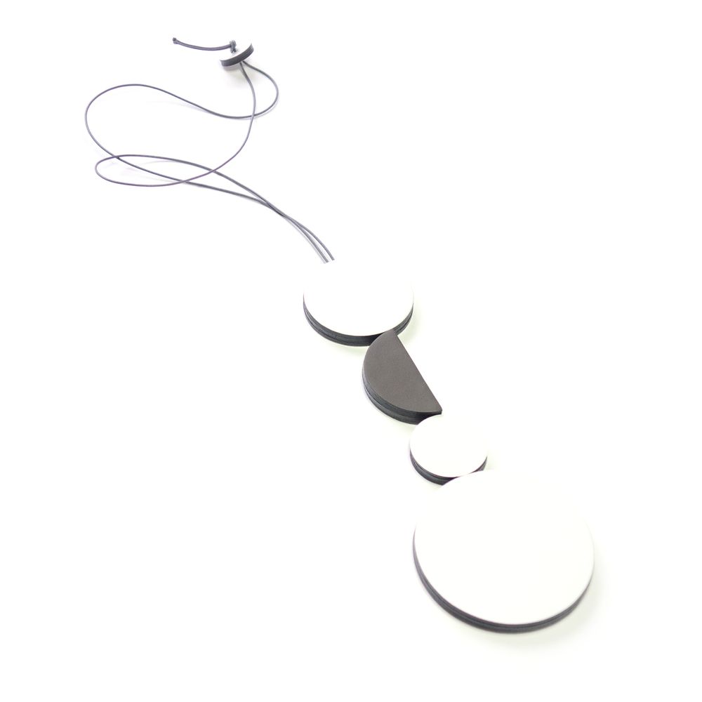 Jewelry - Leather jewelry - BAUHAUS necklace - SOPHIE • TERRIERE