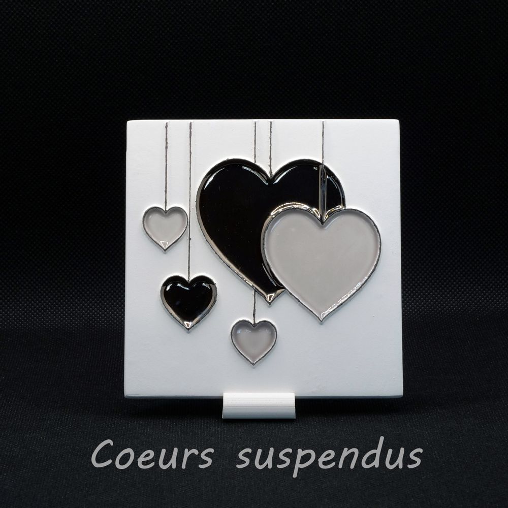 Céramique - Diffuseur de parfum Coeurs suspendus - AROMA TERRE HAPPY