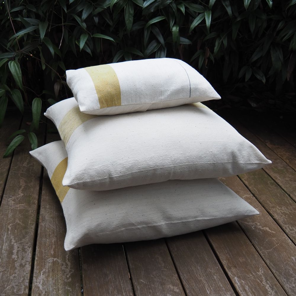 Coussins textile - COUSSINS FOOF - DIAMA TISSAGE