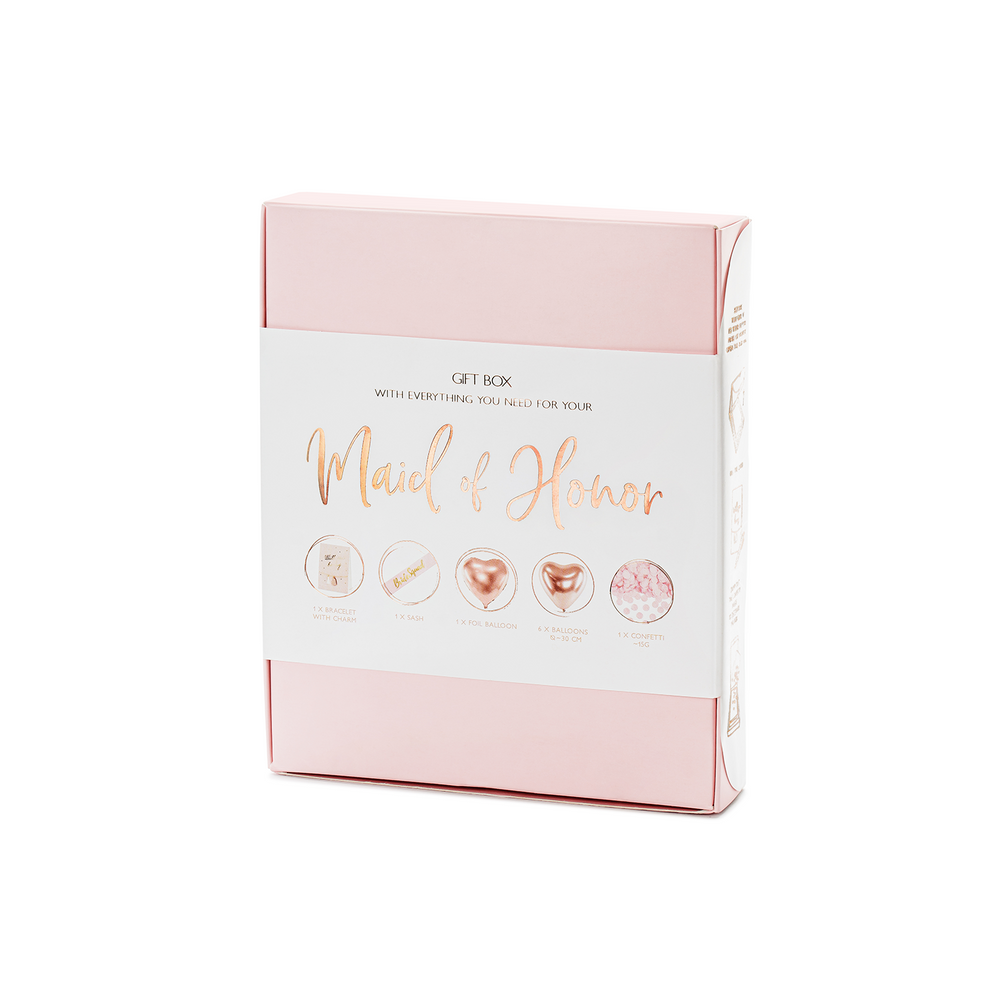 Cadeaux - Coffret de fête pour demoiselle d'honneur, mélange, Bride To Be Set d'accessoires de mariage, mélange,  Set cadeau Girl Gang Goodie Box - PARTYDECO