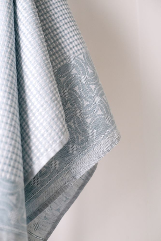 Bath towels - Lula Glacier Collection - LE JACQUARD FRANCAIS