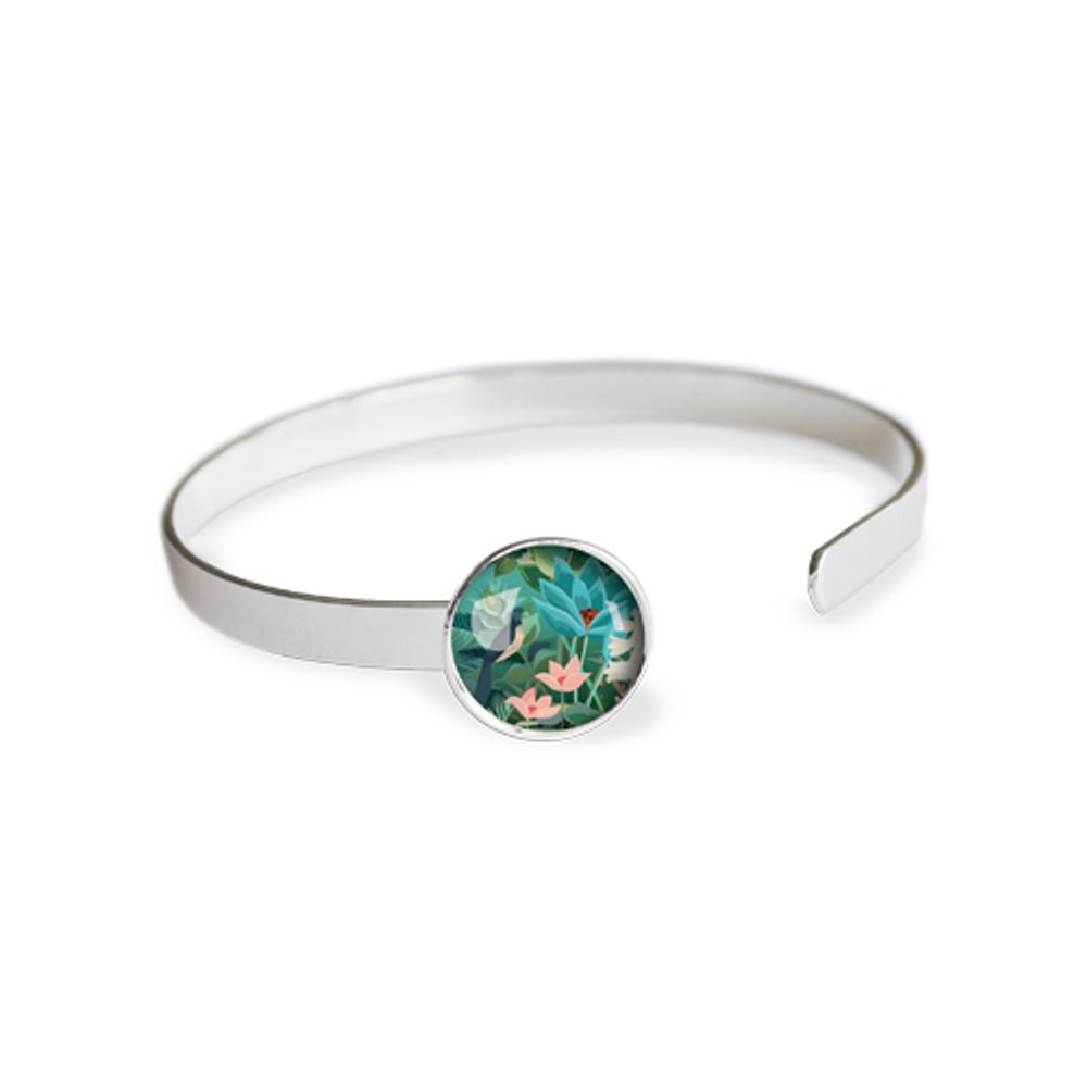 Bijoux - Thin bangle finishing touch all silver 925 Les Parisiennes Douanier Rousseau - LES JOLIES D'EMILIE