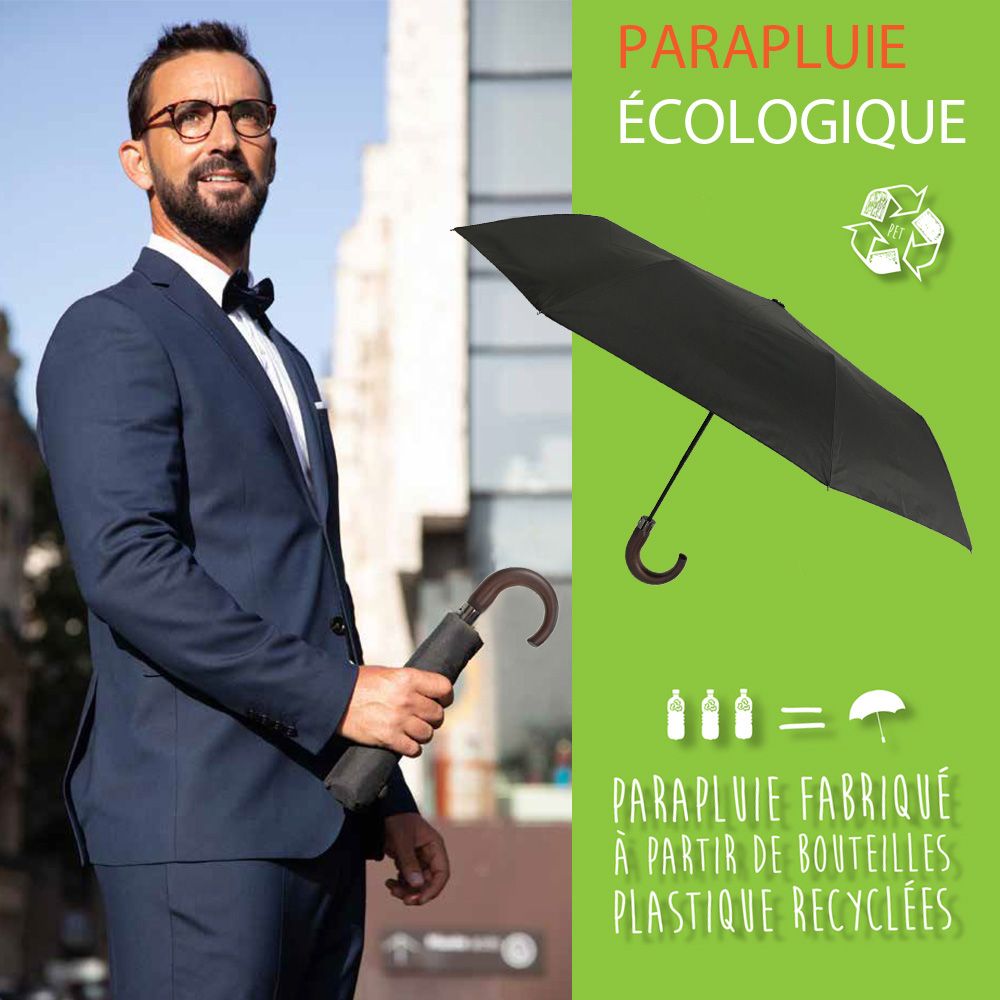 Objets design - Parapluie Homme Pliant Automatique Ecologique. - SMATI