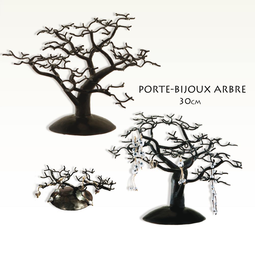Bijoux - PORTE-BIJOUX BAOBAB EN METAL RECYCLÉ - PASSERAILES