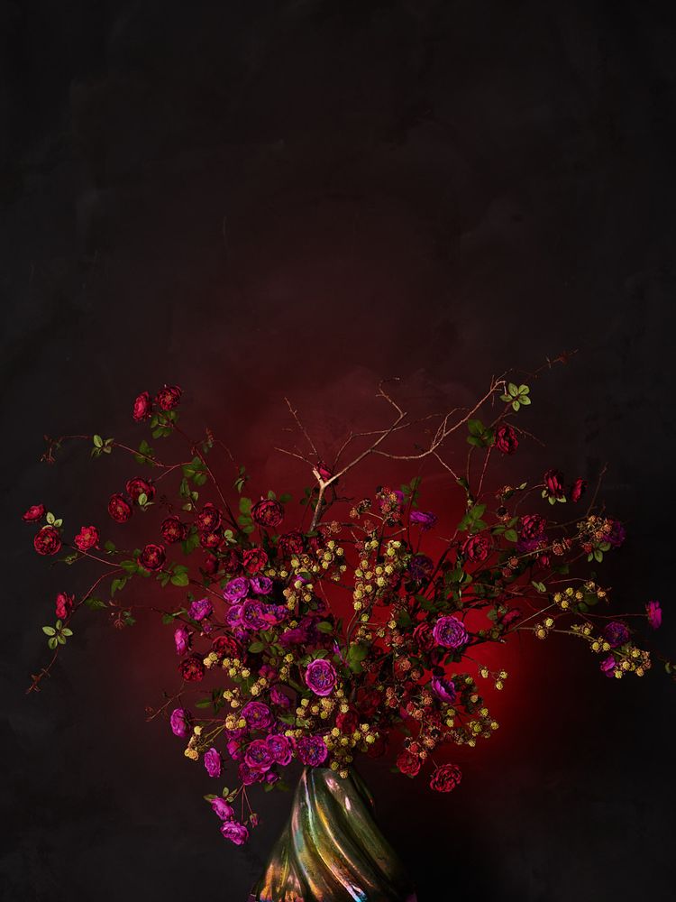 Décorations florales - AW22 Nuances de rouge - Silk-ka Des fleurs et des plantes artificielles pour la vie ! - SILK-KA