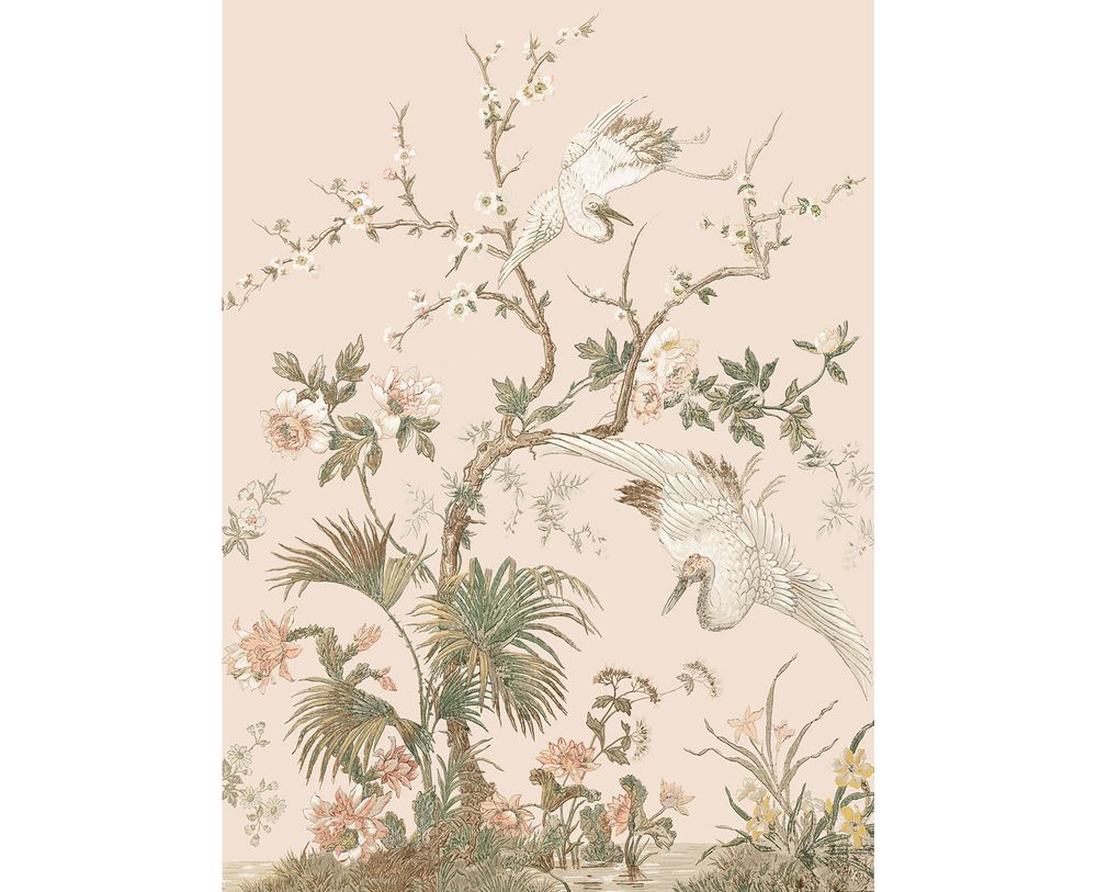 Other wall decoration - FLEURS DE PRUNIER scenic wallpaper - LE GRAND SIÈCLE