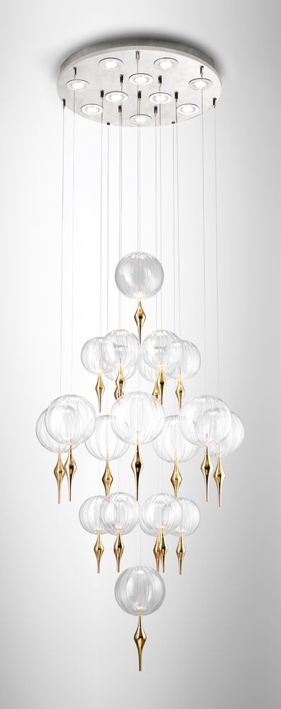 Ceiling lights - ONEIRIC CHANDELIER - VETRART DI D. BAGNARA & C SNC
