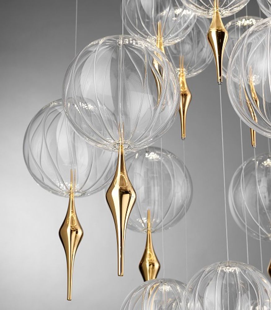 Ceiling lights - ONEIRIC CHANDELIER - VETRART DI D. BAGNARA & C SNC