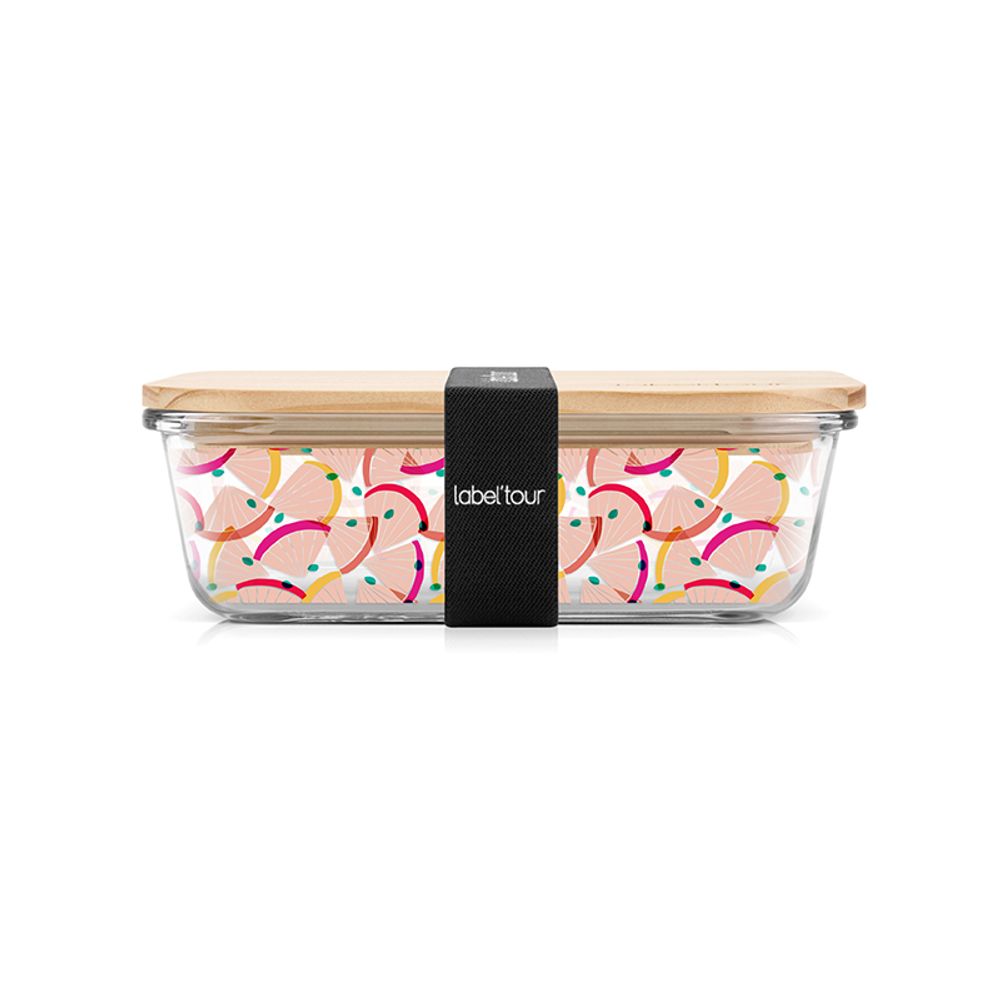 Platter and bowls - Glass lunch box - LABEL'TOUR