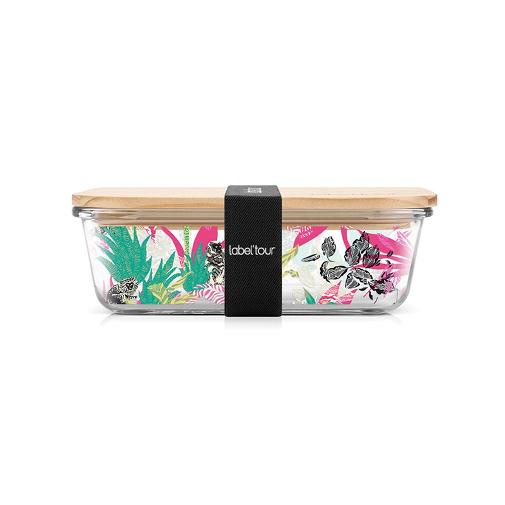 Platter and bowls - Glass lunch box - LABEL'TOUR