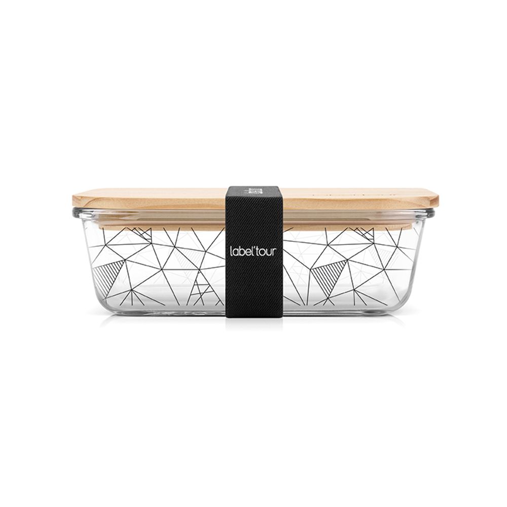 Platter and bowls - Glass lunch box - LABEL'TOUR