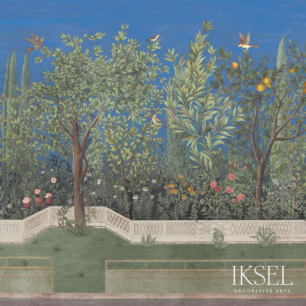 Papiers peints - Livia's Garden & Ceiling - IKSEL DECORATIVE ARTS