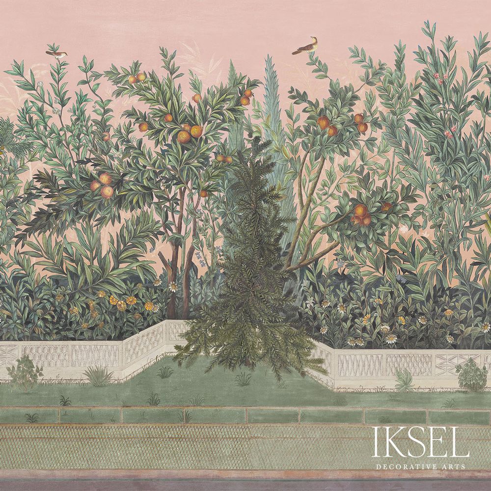 Papiers peints - Livia's Garden & Ceiling - IKSEL DECORATIVE ARTS
