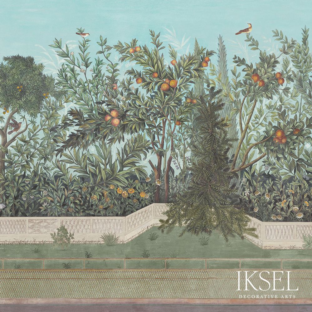 Papiers peints - Livia's Garden & Ceiling - IKSEL DECORATIVE ARTS