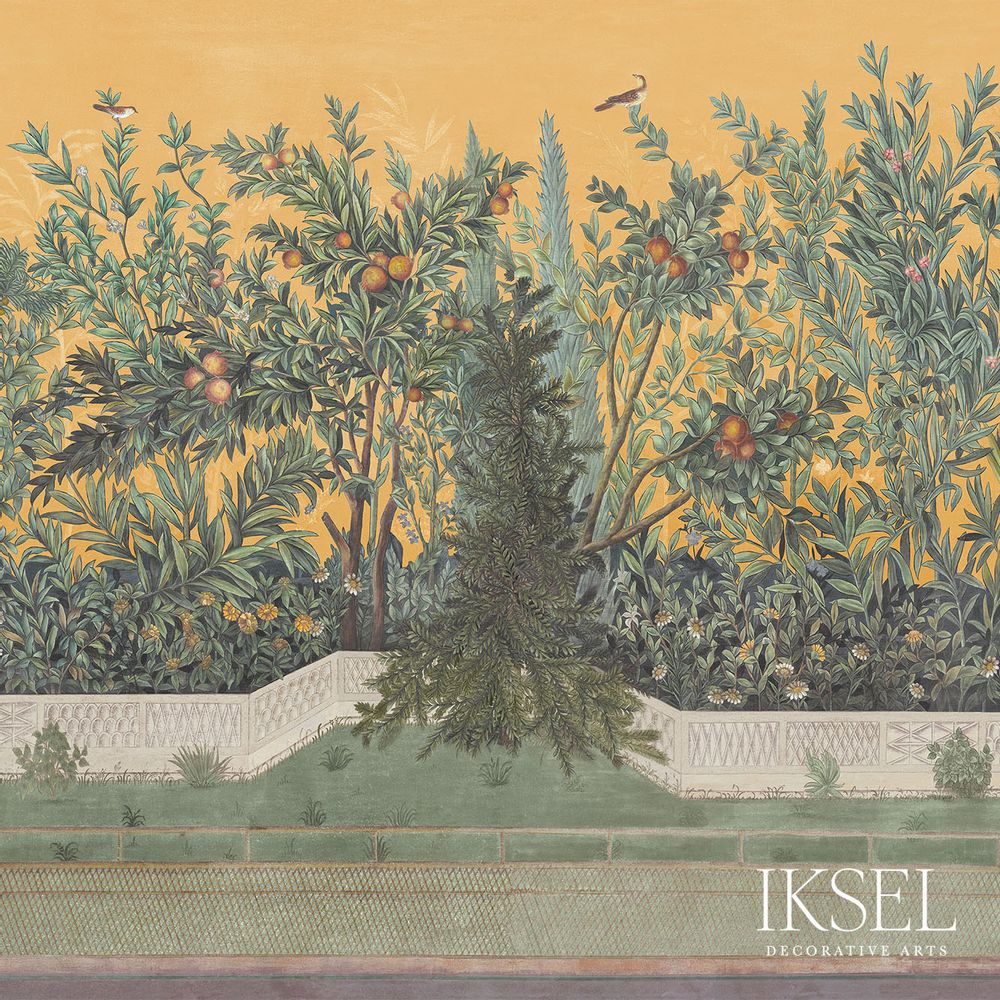 Papiers peints - Livia's Garden & Ceiling - IKSEL DECORATIVE ARTS