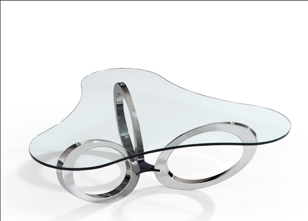 Decorative objects - Tempered glass table - LA SEVE DES BOIS