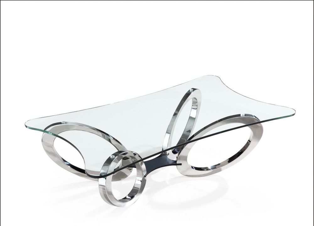 Decorative objects - Tempered glass table - LA SEVE DES BOIS
