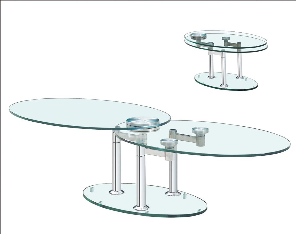 Decorative objects - Tempered glass table - LA SEVE DES BOIS
