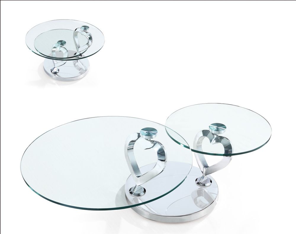 Decorative objects - Tempered glass table - LA SEVE DES BOIS