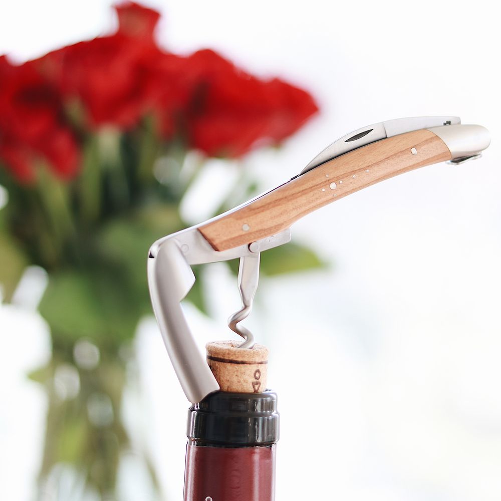 Cadeaux - Sommelier en bois précieux et matériaux naturels - FORGE DE LAGUIOLE
