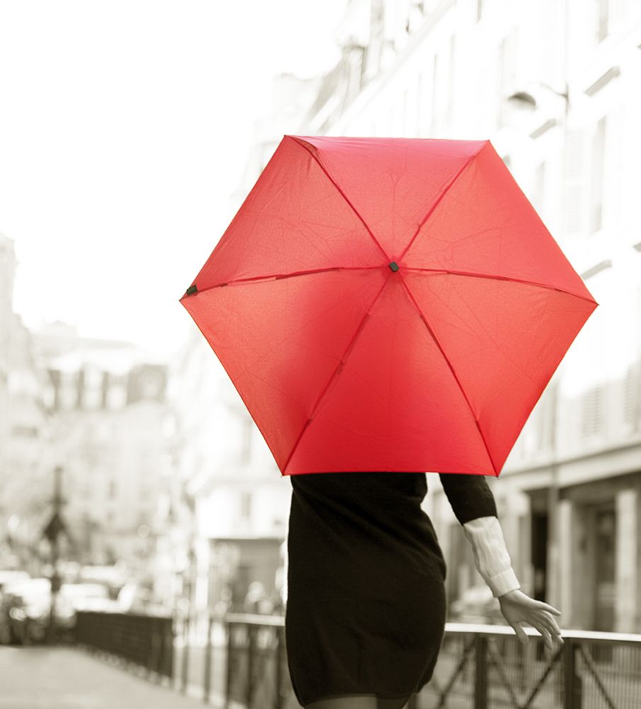 Objets design - Mini Parapluie de poche résistant en couleur - SMATI