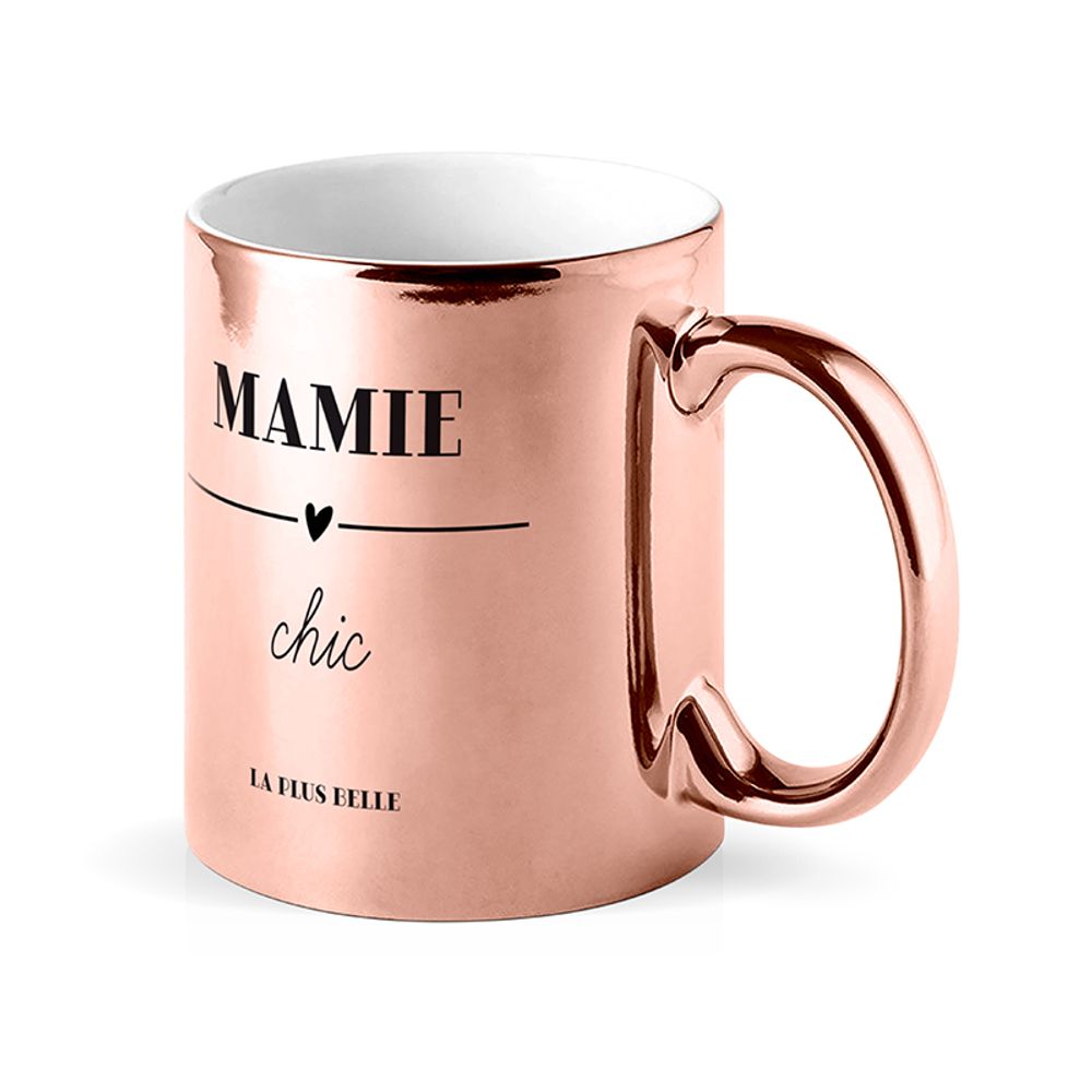 Mugs - Gold metallic mug - LABEL'TOUR