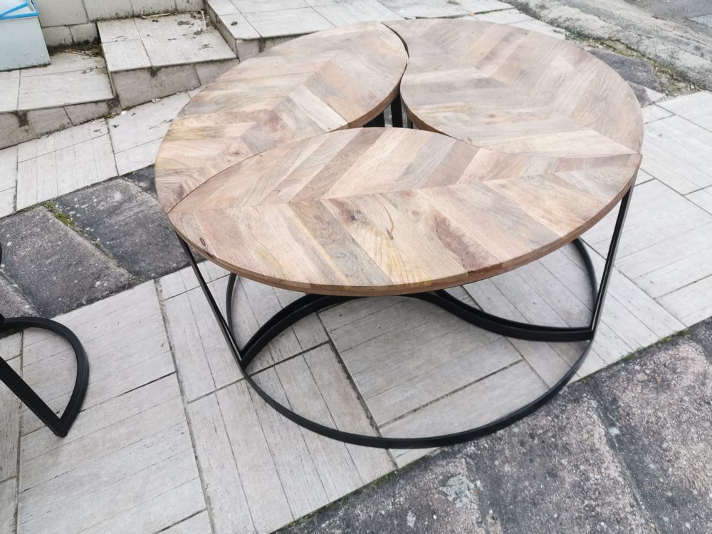 Coffee tables - WOODEN COFFEE TABLES - LA SEVE DES BOIS