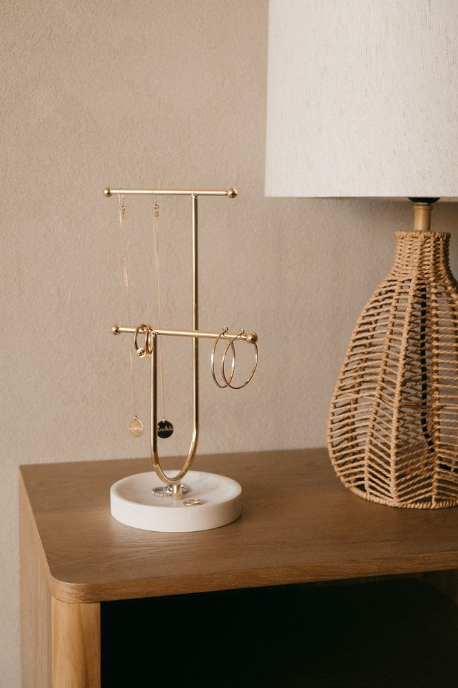 Lampes à poser - Natural paper lamp Ø30x50 cm/E27/40w IL22074 - ANDREA HOUSE