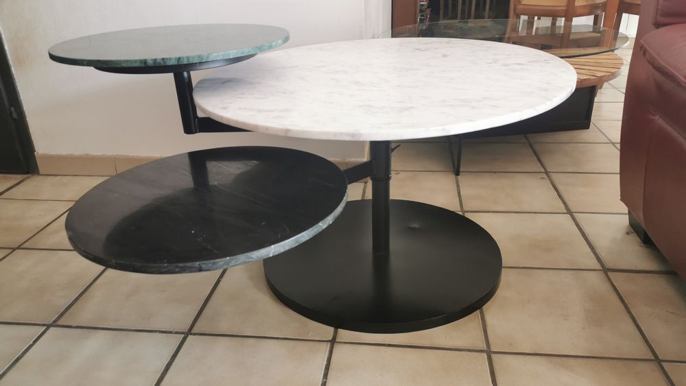Decorative objects - Marble lounge tables - LA SEVE DES BOIS
