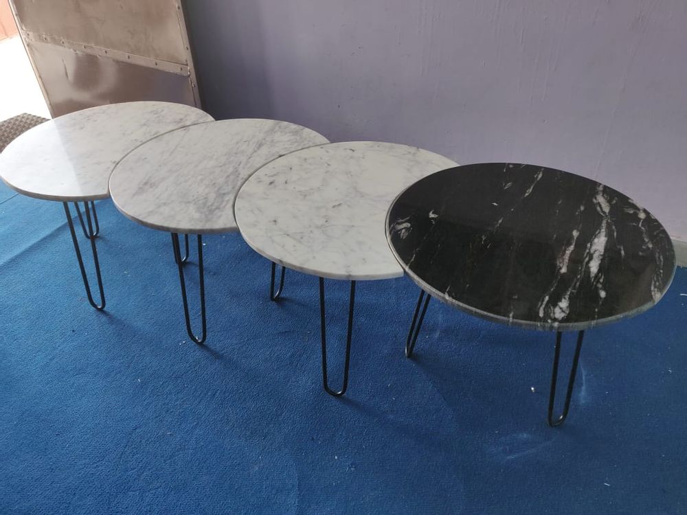 Decorative objects - Marble lounge tables - LA SEVE DES BOIS