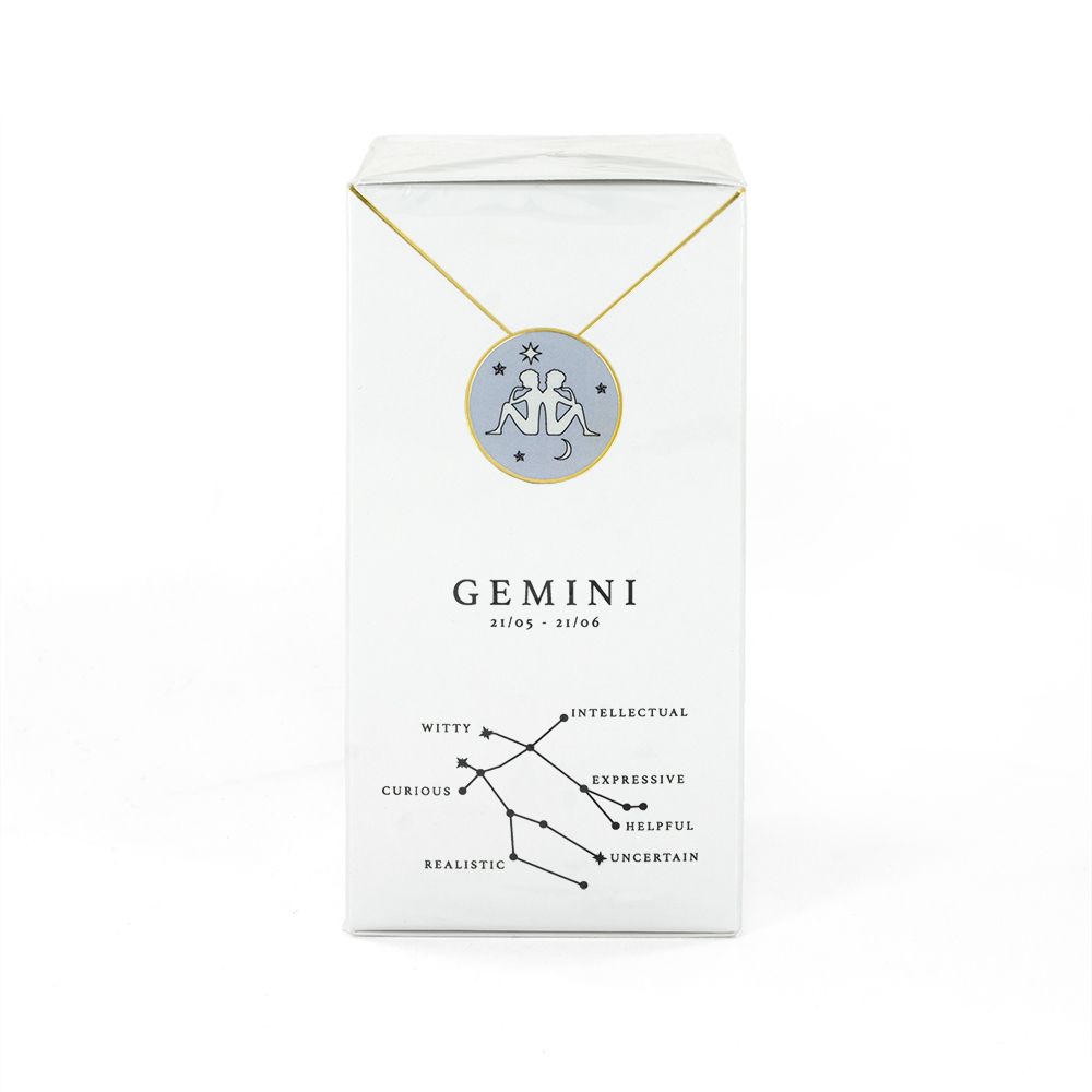 Fragrance for women & men - Gemini set (eau de parfum+necklace) - ASTRODISIAC