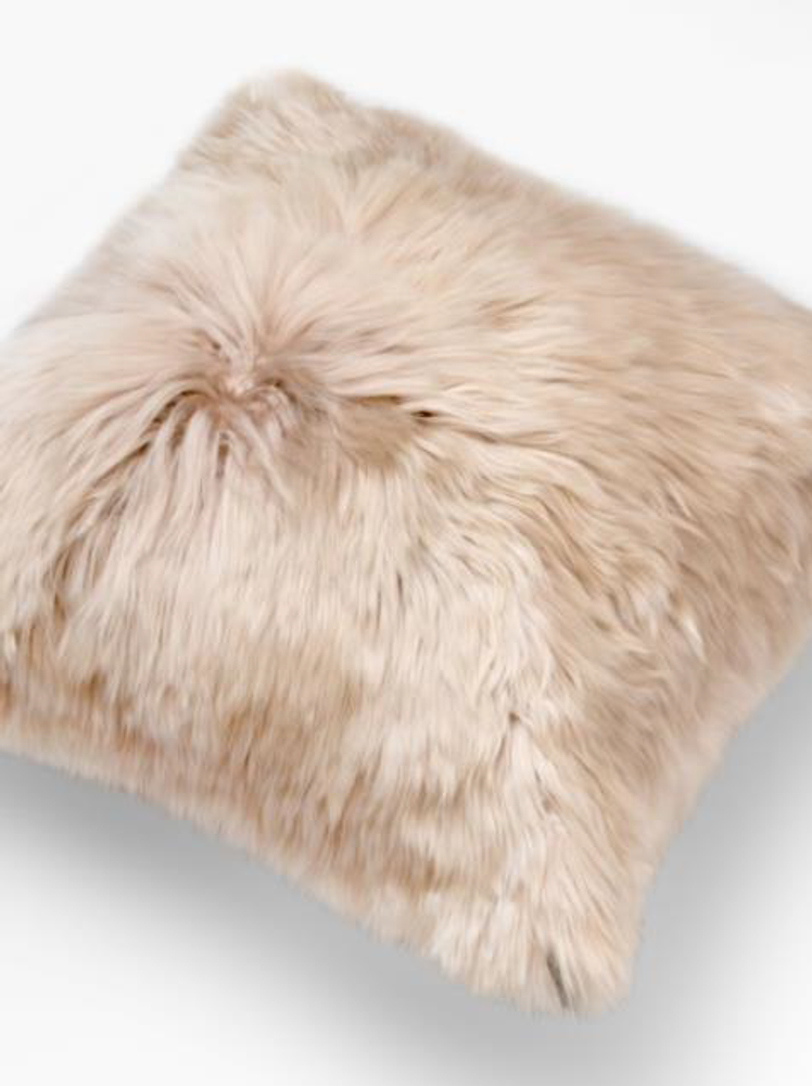 Cushions - Suri alpaca fur cushion cover. Luxury and durability. Natural fibers - PUEBLO