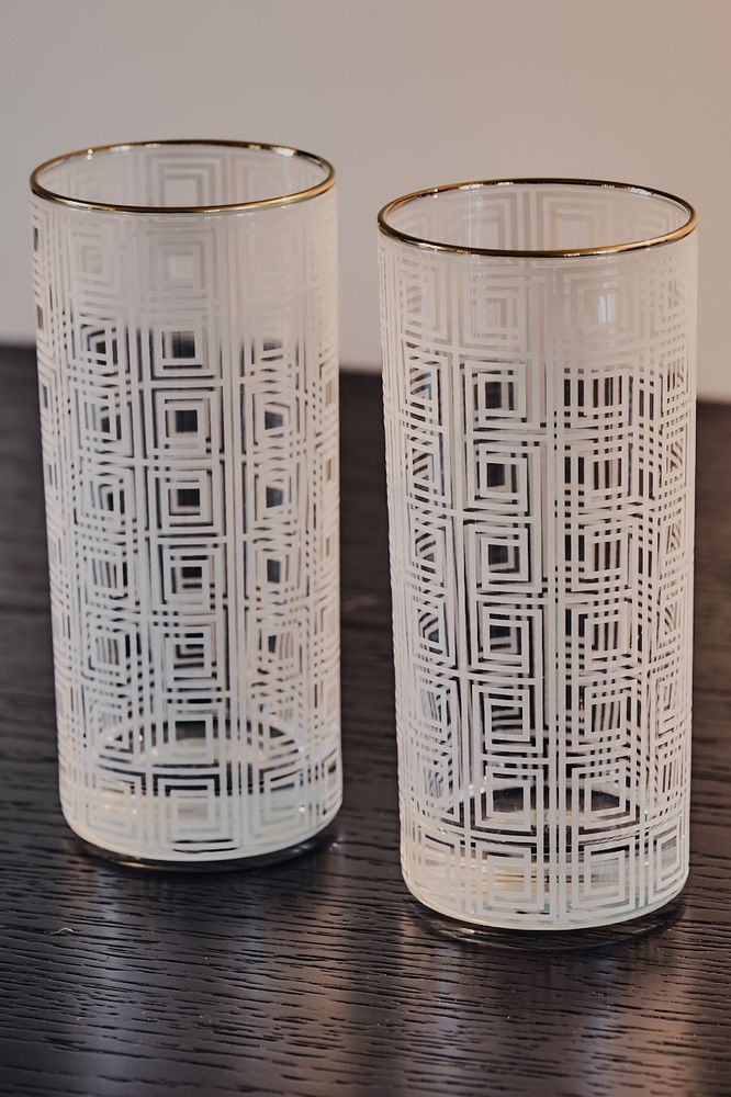 Verres - Collection de verre Geom - FLAMANT JACQUES THE REBORN HOME