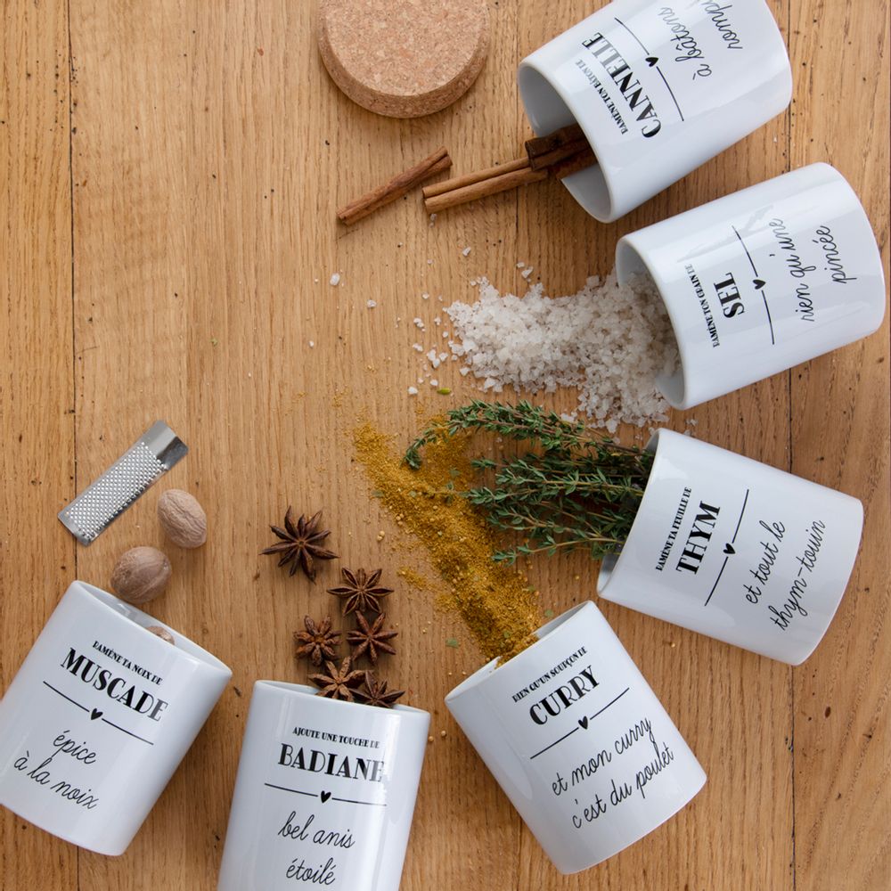 Food storage - Spice jars - LABEL'TOUR