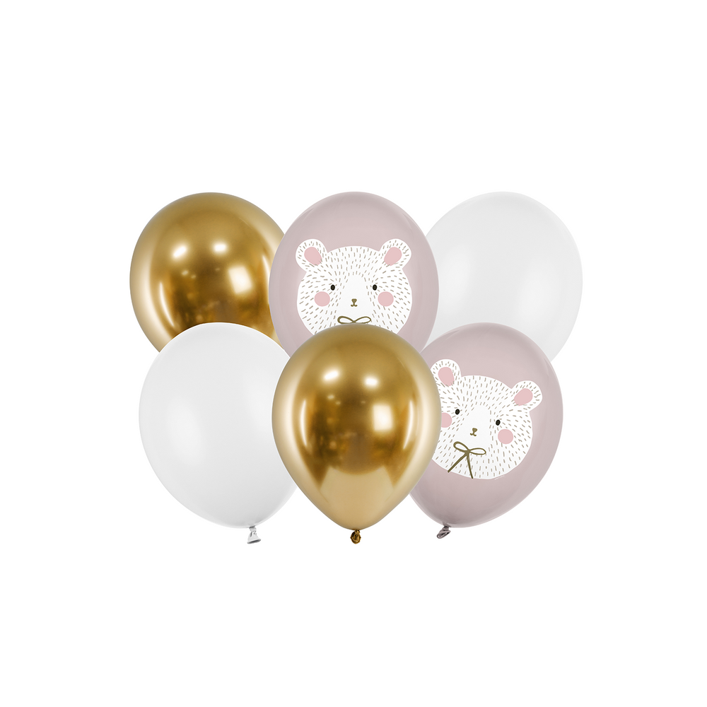 Decorative objects - Balloons 30 cm: Polar Bear, Little horse, Sea World, Love you mom - PARTYDECO