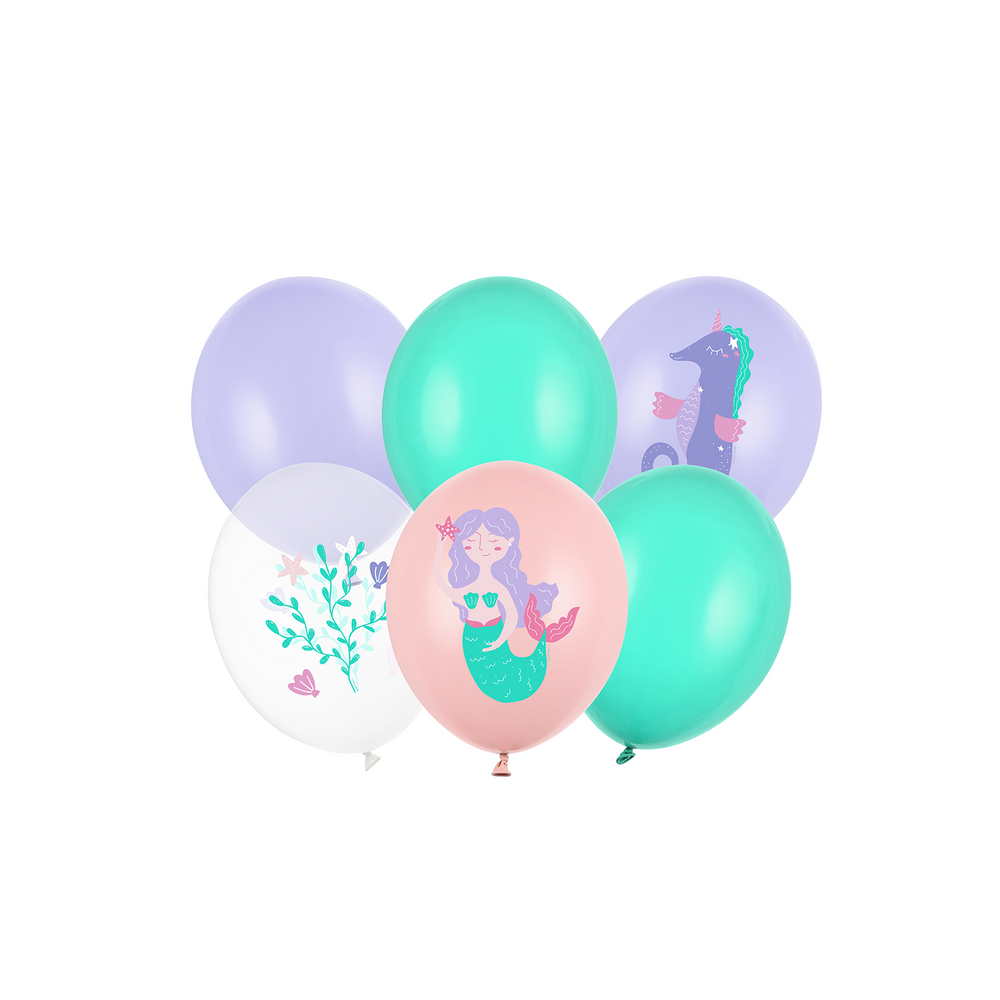 Decorative objects - Balloons 30 cm: Polar Bear, Little horse, Sea World, Love you mom - PARTYDECO