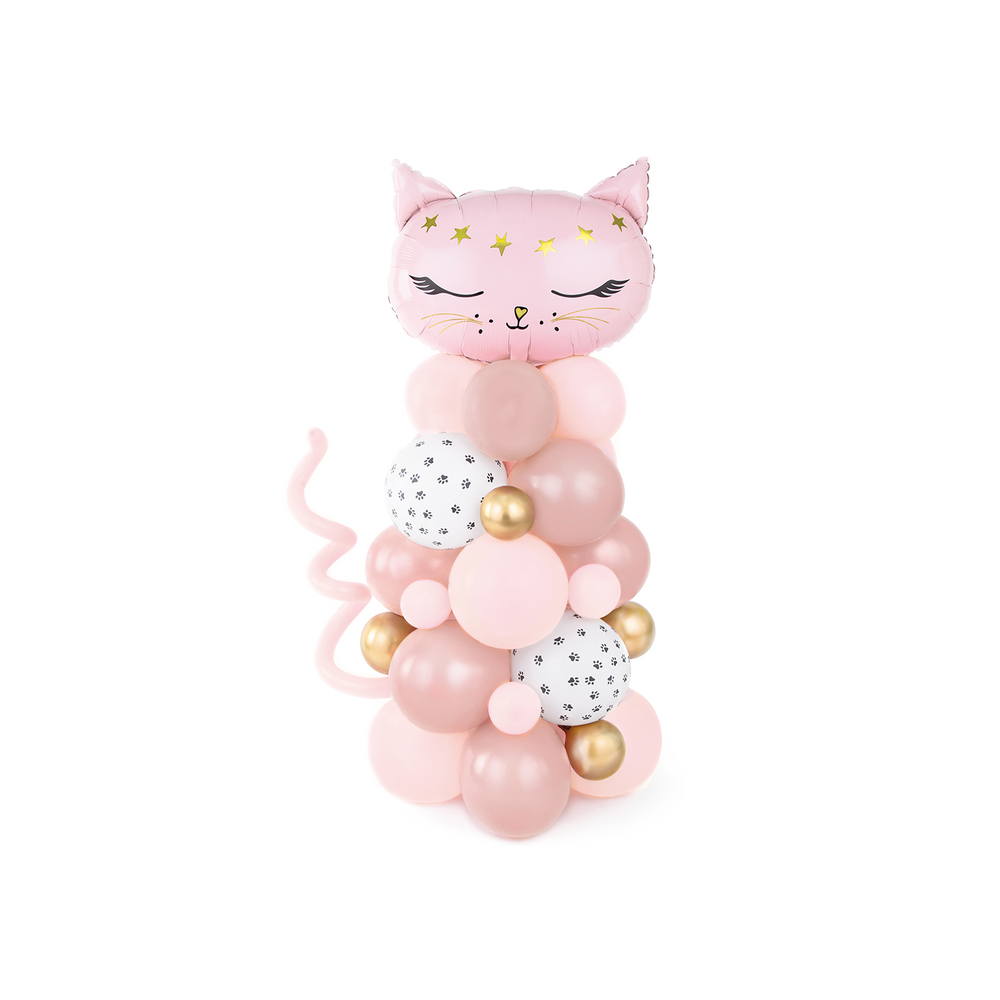 Objets de décoration - Bouquet de ballons - Chat, noir, rose, Chien - PARTYDECO