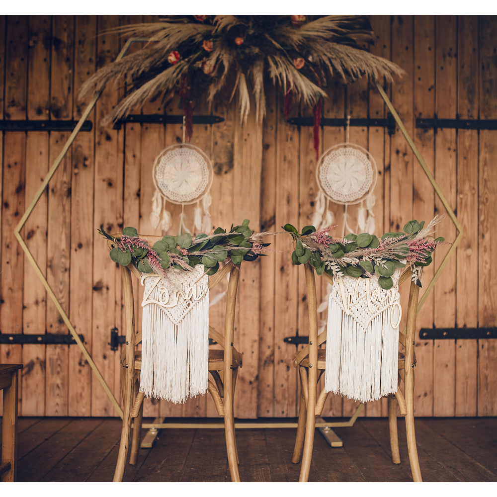 Outdoor decorative accessories - Hexagon backdrop stand, gold, 2m, Circle backdrop stand, gold, 2m - PARTYDECO