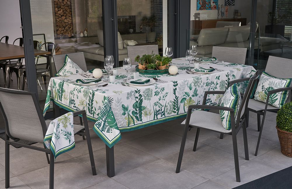 Linge de table textile - Nappe Agapanthes - BEAUVILLÉ