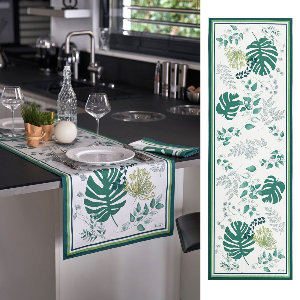 Linge de table textile - Nappe Agapanthes - BEAUVILLÉ