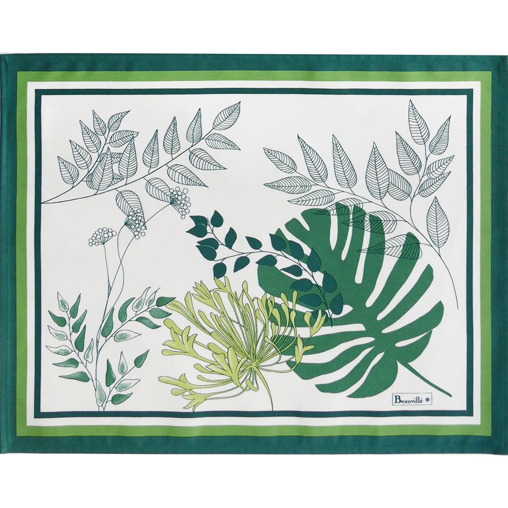 Linge de table textile - Nappe Agapanthes - BEAUVILLÉ