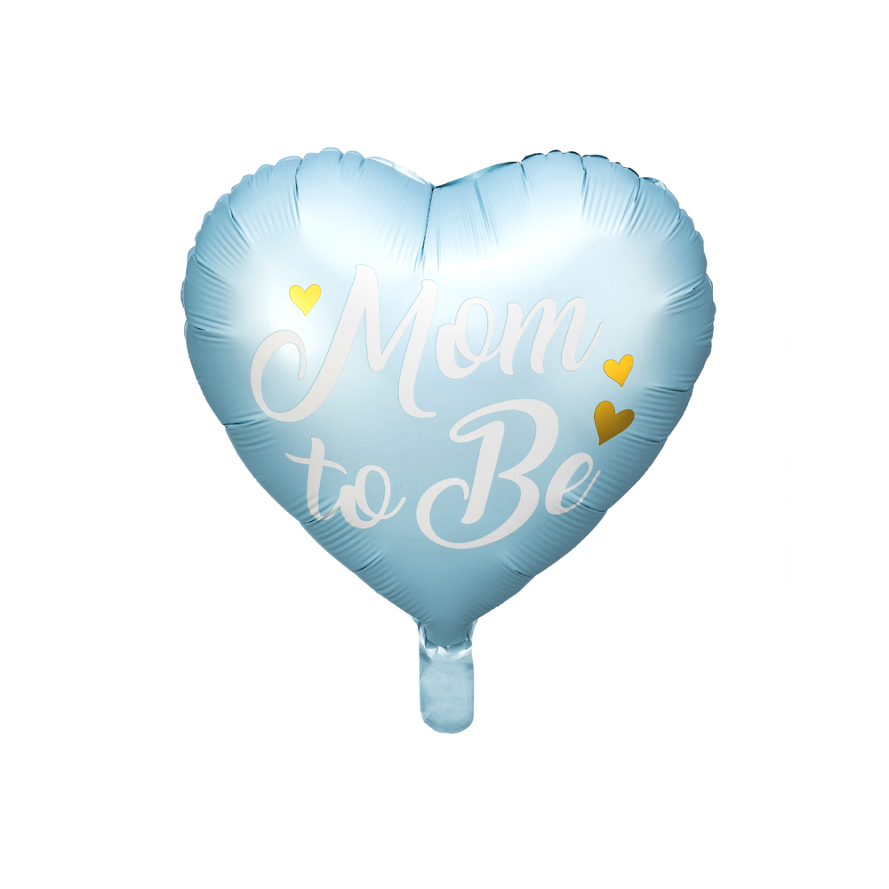 Objets de décoration - Ballon en aluminium Mom to Be, 35 cm, rose, Ballon en Mylar Mom to Be - PARTYDECO