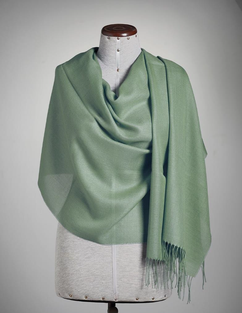 Plaids - Châle exclusif : Silk & Baby Alpaga. Luxe et durabilité. Fibres naturelles - PUEBLO